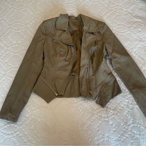 Blank NYC Small Leather Jacket
